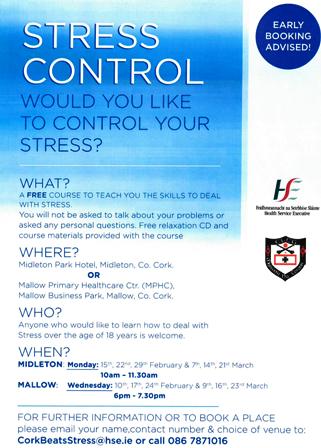 Stress Control Flyer 2016